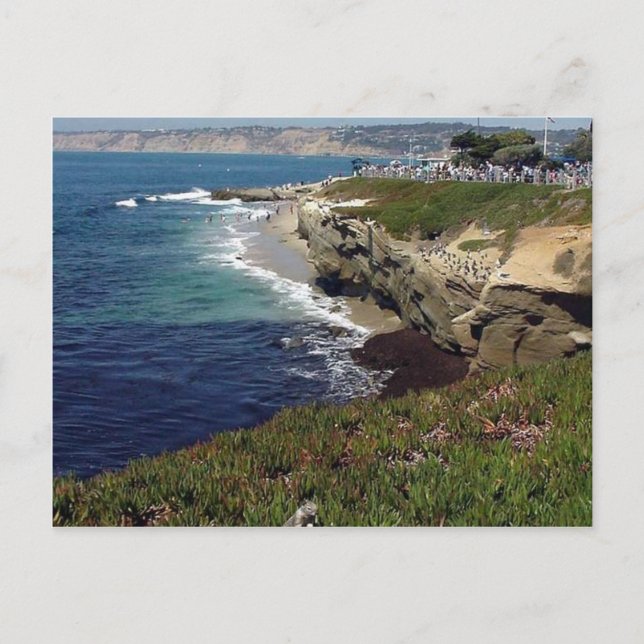 Cartão Postal La Jolla Cove (Frente)