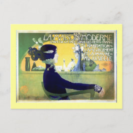 Cartão Postal La Maison Moderne Art Noveau