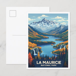 Cartão Postal La Mauricie National Park Quebec Viagem Canadá