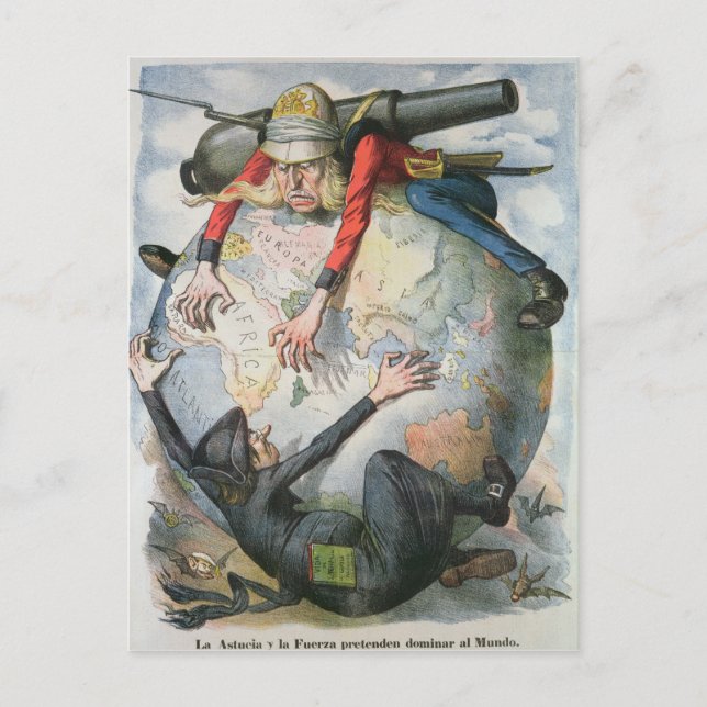 Cartão Postal La Mosca Roja (Frente)