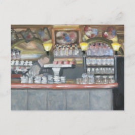 Cartão Postal La Palette Cafe