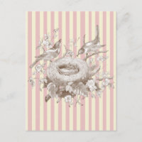 La Petite Famille em fundo rosa e creme