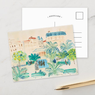 Cartão Postal La Place Arago | Raoul Dufy