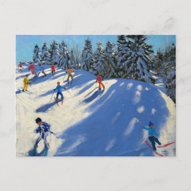 Cartão Postal La Plagne (Frente)