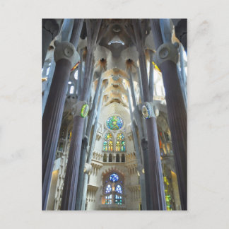 Cartão Postal La Sagrada Familia