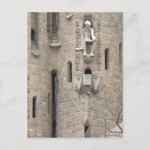Cartão Postal La Sagrada Família, Barcelona