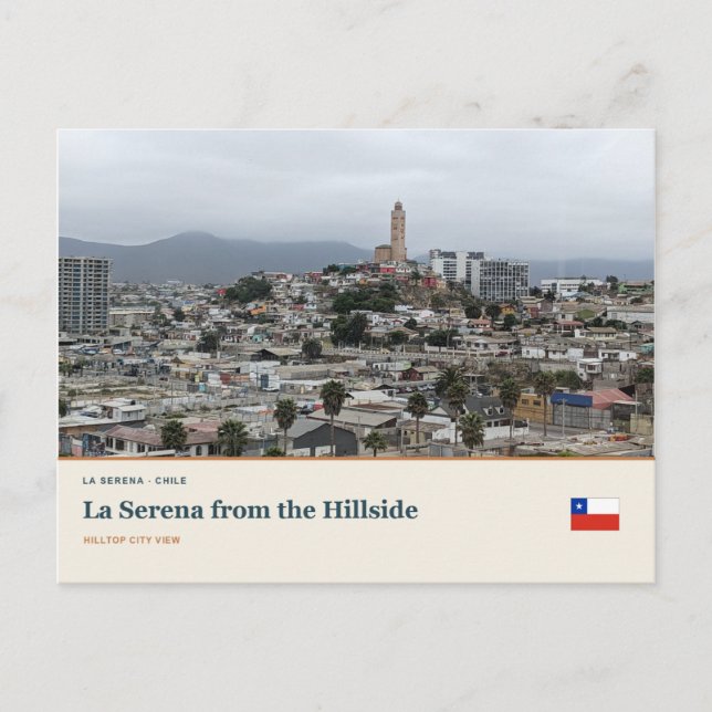 Cartão Postal La Serena da Encosta (Frente)