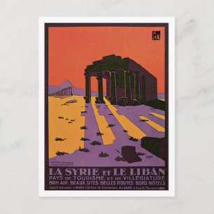 Cartão Postal La Syrie Et Le Liban Palmyre