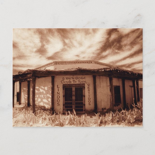 Cartão Postal La Tienda (loja) (Frente)