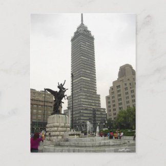 Cartão Postal La Torre Latinoamericana desde Bellas Artes