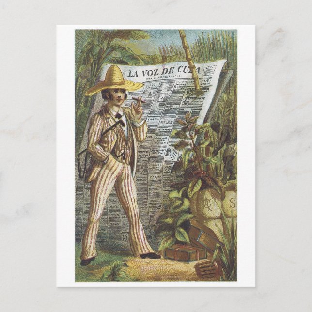 Cartão Postal La Voz de Cuba (Frente)