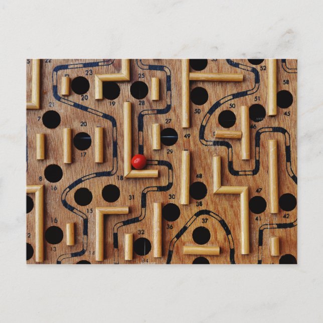 Cartão postal labirinto (Frente)