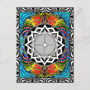 Cartão Postal Labirinto, Caminho Da Resistência Mínima