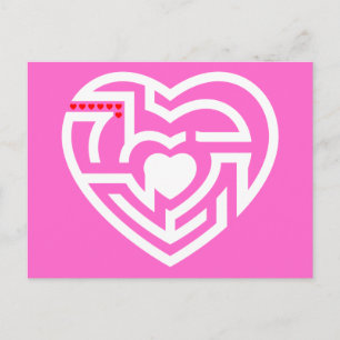 Cartão Postal labirinto do amor