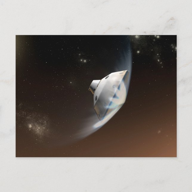 Cartão Postal Laboratório de Ciência Marte Aeródroma Cápsula 2 (Frente)