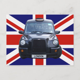 Cartão Postal Laboratório de Táxi Negro de Londres