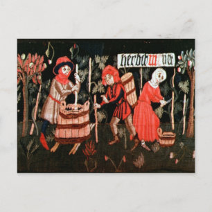 Cartão Postal Laboratórios dos Meses, da Alsácia