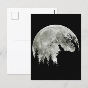 Cartão Postal Labrador Retriever Stand On Mountain Halloween