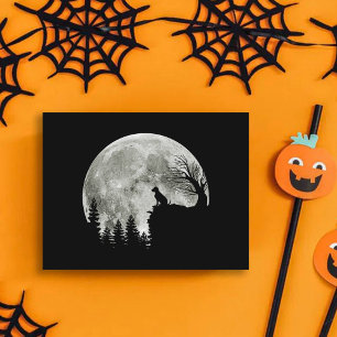 Cartão Postal Labrador Retriever Stand On Mountain Halloween