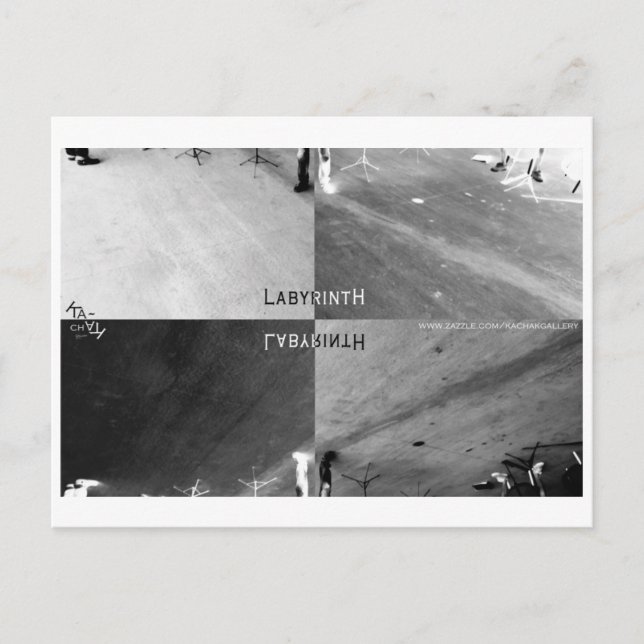 CARTÃO POSTAL LABYRINTH (Frente)