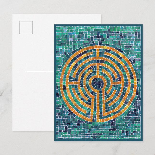 Cartão postal LABYRINTH II (Frente/Verso)