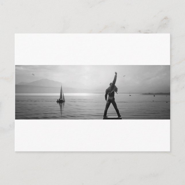 Cartão Postal Lac Leman (Frente)