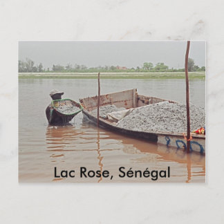 Cartão Postal Lac Rosa, Sénégal