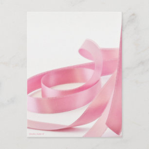 Cartão Postal Laço Rosa
