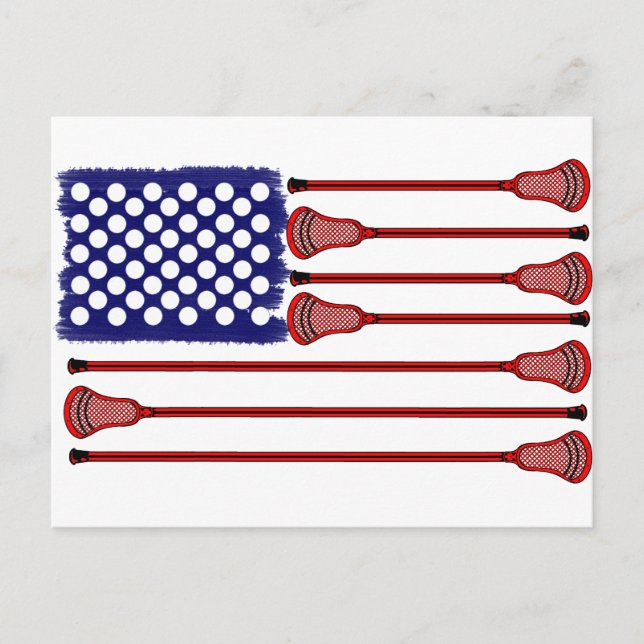 Cartão Postal Lacrosse AmericasGame (Frente)