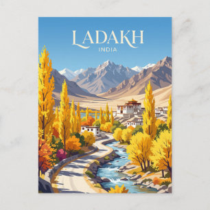 Cartão Postal Ladakh Índia