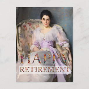 Cartão Postal Lady Agnew do Lochnaw Happy Retirement