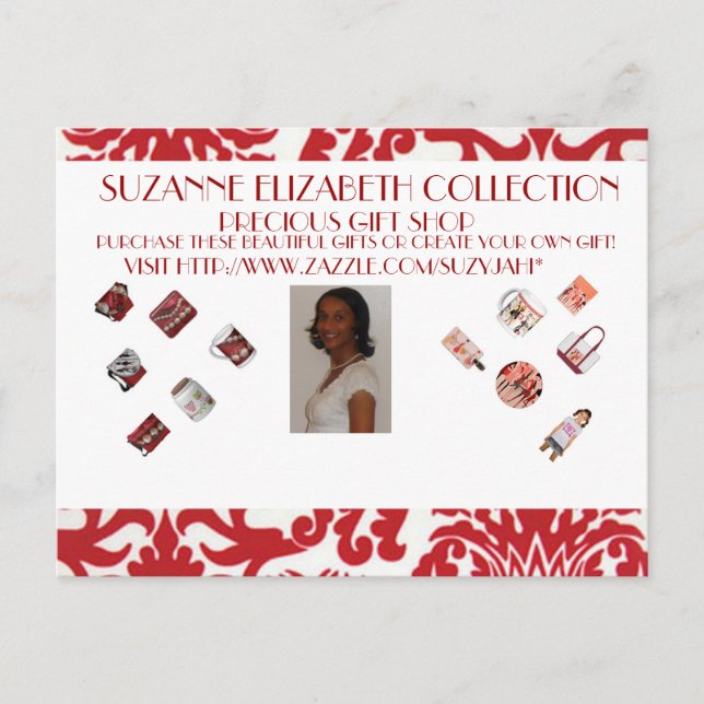 CARTÃO POSTAL LADY ELEGANCE COLLECTION (Frente)