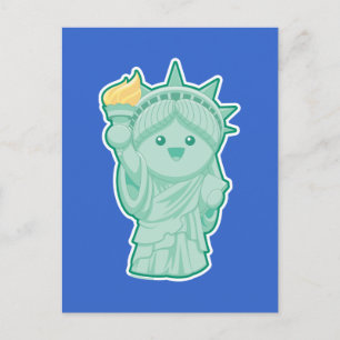 Cartão Postal Lady Liberty