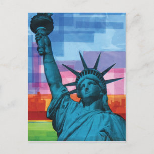 Cartão Postal Lady Liberty