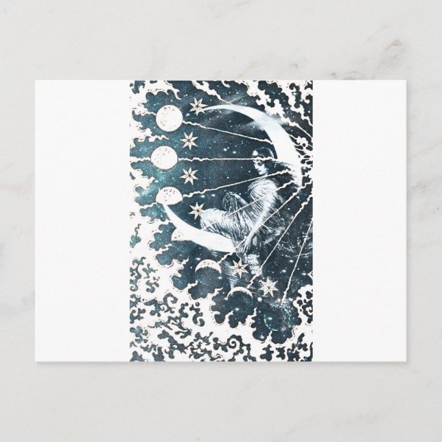 CARTÃO POSTAL LADY LUNA (Frente)