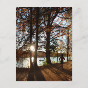 Cartão Postal Ladybird Lake Running Trail - Austin, Texas