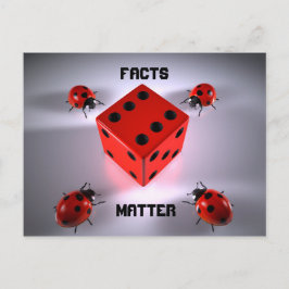 Cartão Postal Ladybug