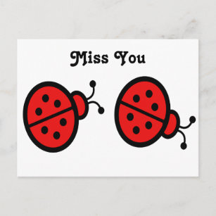 Cartão Postal Ladybugs Art