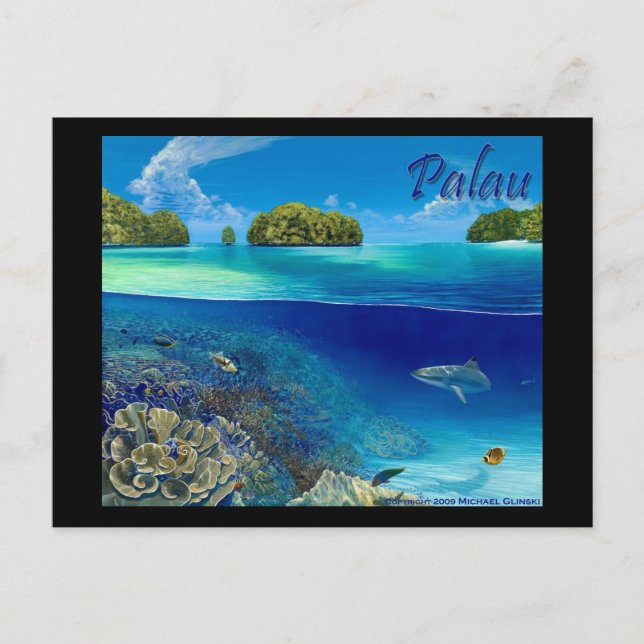 Cartão Postal Lago 3 por Michael Glinski (Frente)