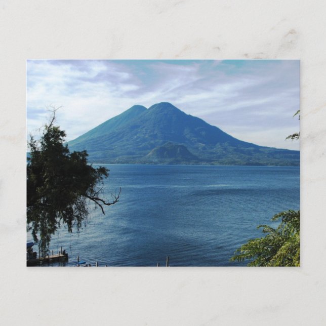 Cartão Postal Lago Atitlan (Frente)