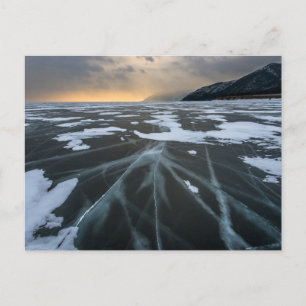 Cartão Postal Lago Baikal, Rússia 