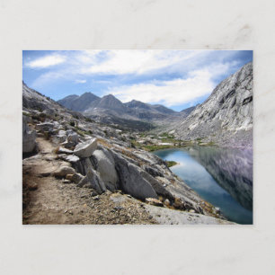 Cartão Postal Lago Baixa Palisade - Trilha John Muir