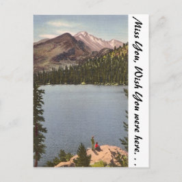 Cartão Postal Lago Bear, Colorado