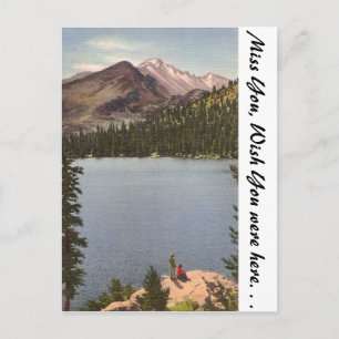 Cartão Postal Lago Bear, Colorado