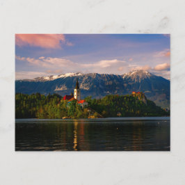 Cartão Postal Lago Bled