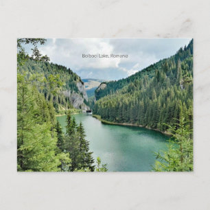 Cartão Postal Lago Bolboci, Romênia