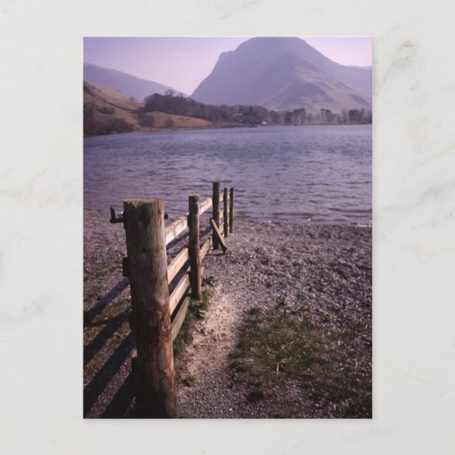 Cartão Postal Lago Buttermere (Frente)