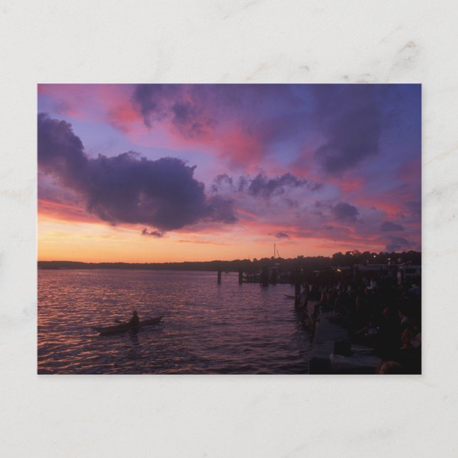 Cartão Postal Lago Champlain Waterfront (Frente)