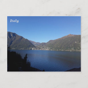 Cartão Postal Lago Como, Italia