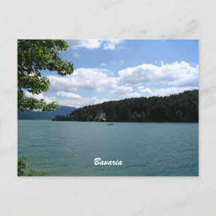 Cartão Postal Lago da Alta Baviera